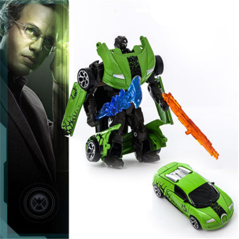 Image of Transformer Car Diecast Metal Robot Toy Car - JustPeri - Drive Your Destiny